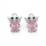 Brass Rhinestone Charms