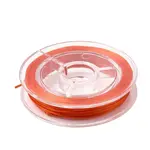 Flat Elastic Crystal String