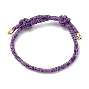 Adjustable Nylon Round Milan Cord Slider Bracelet Making