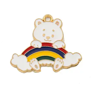 Alloy Enamel Pendants