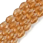 Transparent Glass Beads Strands