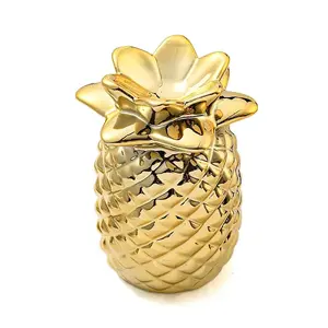 Porcelain Pineapple Figurines