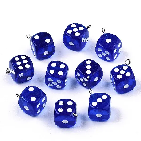 Transparent Epoxy Resin Pendants