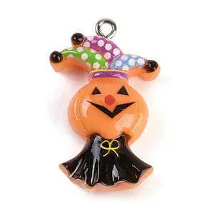 Halloween Theme Resin Pendants
