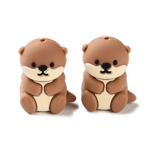 3D Animal Theme Silicone Beads