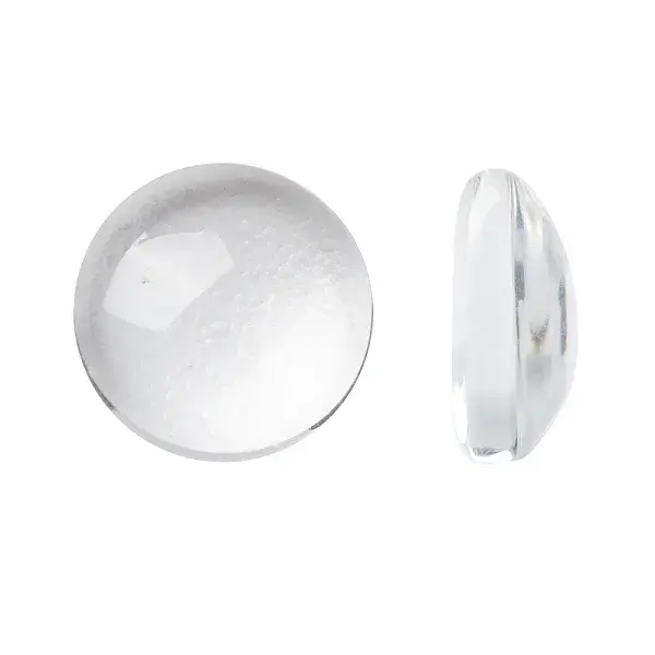 Transparent Glass Cabochons