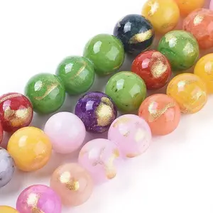 Natural Mashan Jade Beads Strands