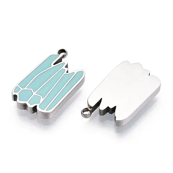 304 Stainless Steel Enamel Pendants