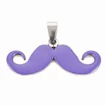 201 Stainless Steel Enamel Pendants