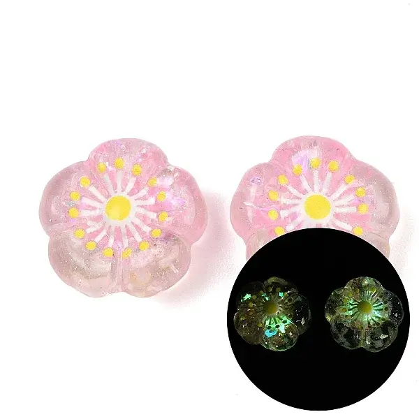 Luminous Resin Enamel Beads