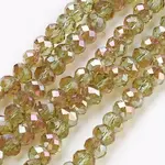 Electroplate Glass Beads Strands