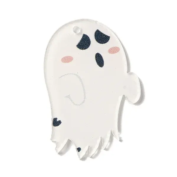 Halloween Printing Acrylic Pendants