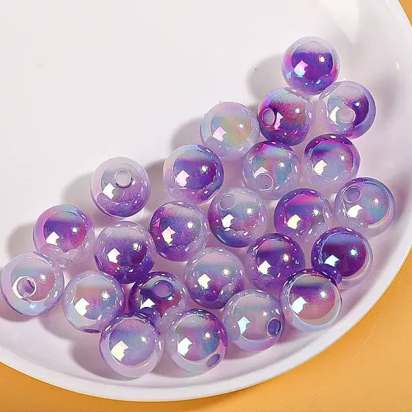 Gradient Plastic Beads
