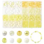 480Pcs 8 Styles Mixed Styles Acrylic Beads