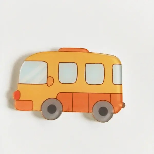 Acrylic Safety Brooches