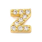 Rack Plating Brass Micro Pave Cubic Zirconia Cabochons