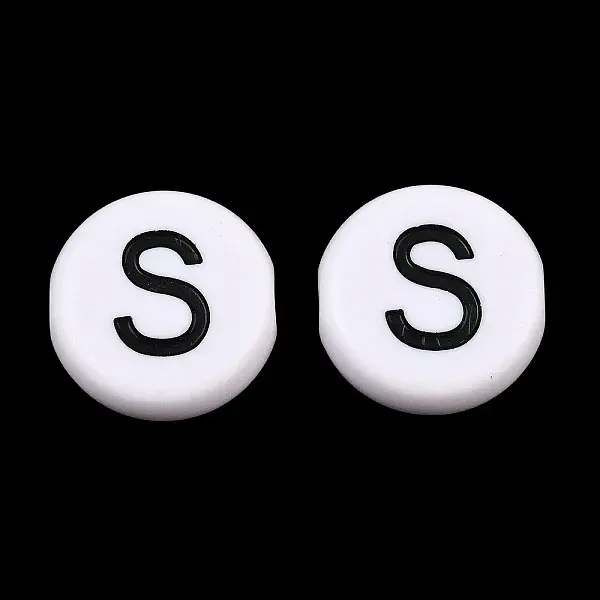 Opaque Acrylic European Beads