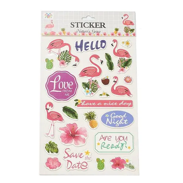 Paper Glitter Self-adhesive Sticker