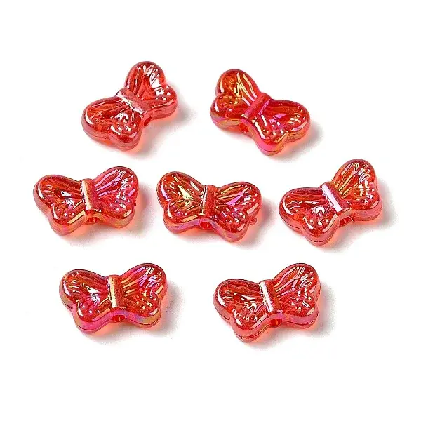 UV Plating Transparent Acrylic Beads