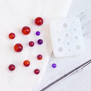 DIY Silicone Round Bead Molds