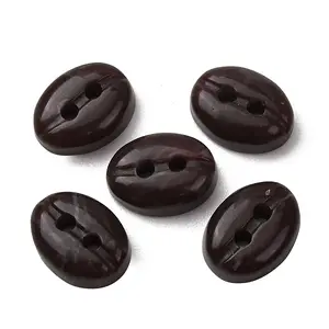 2-Hole Opaque Resin Buttons