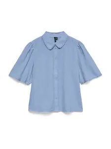 VERO MODA Blúzka 'VMSIRI'  dymovo modrá