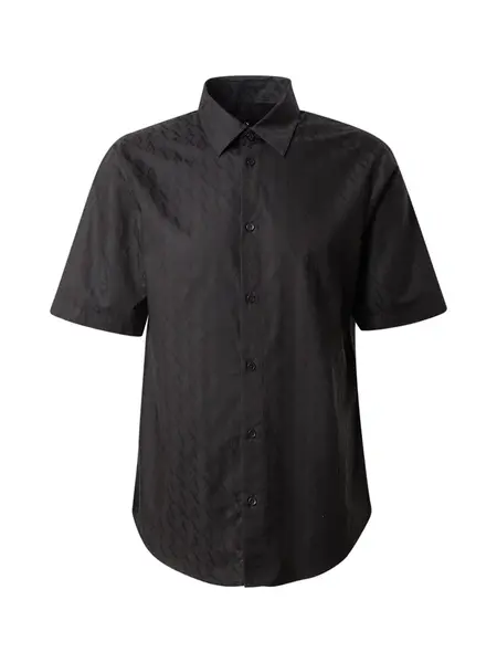 ARMANI EXCHANGE Košeľa  antracitová / čierna