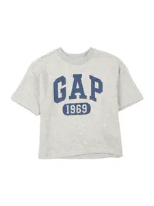 GAP Tričko  tmavomodrá / svetlosivá