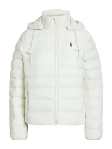 Polo Ralph Lauren Prechodná bunda  krémová / tmavomodrá