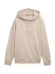 TOM TAILOR DENIM Mikina  tmavošedá / biela
