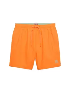 Superdry & Co Plavecké šortky 'Essential'  tmavooranžová