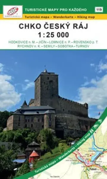 CHKO Český ráj 1:25 000 / 119 Turistické mapy pro každého