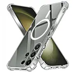 Techsuit Shockproof MagSafe průhledný obal, Samsung Galaxy S23 Ultra