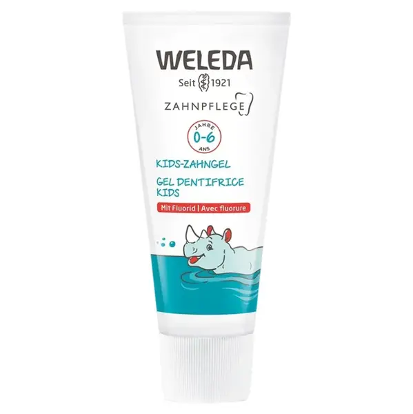 WELEDA Detský zubný gél s fluoridom 61 g