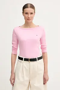 Tommy Hilfiger tričko s dlouhým rukávem dámské bavlněné