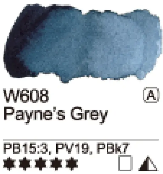 Akvarelová barva Mijello 15ml – 608 Payne’s Grey