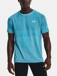 Under Armour UA Seamless Run SS-BLU T-Shirt - Men's