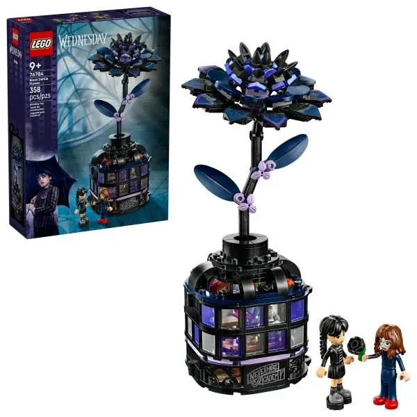 LEGO® Wednesday 76784 Černá jiřina