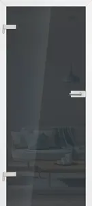 Celoskleněné dveře Graf 26 - Dark Grey