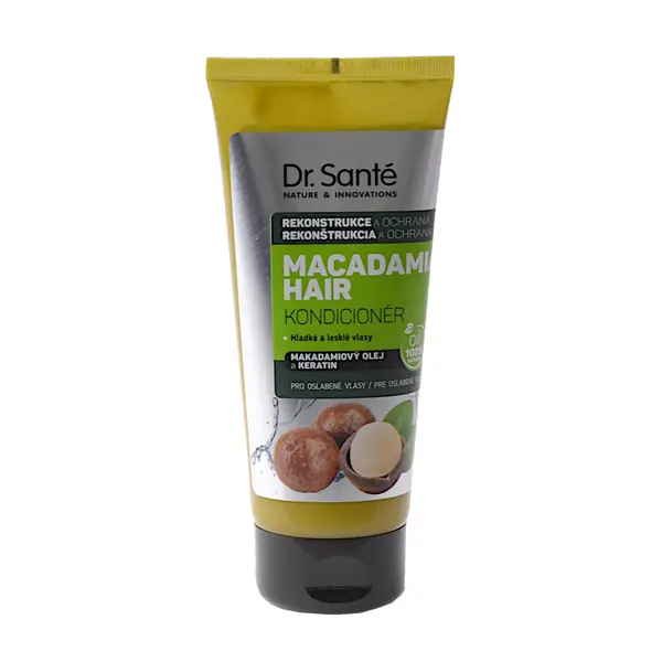 Péče pro rekonstrukci poškozených vlasů Dr. Santé Macadamia - 200 ml