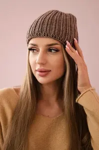 Women's cap Rebeka K345 mocca