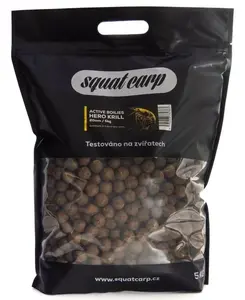 Squat carp active boilies hero krill - 5 kg 20 mm