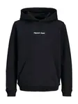 Jack & Jones Junior Mikina 'JORNorrebro'  čierna / biela