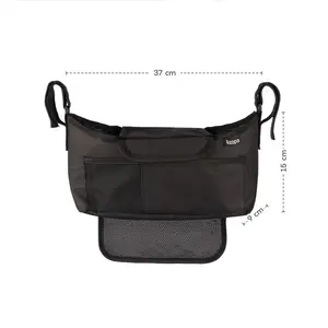 Zopa Organizér na kočárek Plus, Black 1