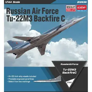 Model Kit letadlo 12636 - Ruské letectvo Tu-22M3 Backfire C (1:144)