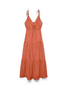 VERO MODA Letné šaty 'VMATHENA'  oranžová