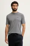 BOSS Green tričko pánské bavlněné s elastanem Tee