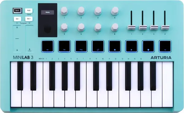 Arturia MiniLab mk3 Aquamarine