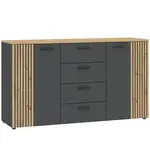 Komoda nr 14 antracitová/artisan