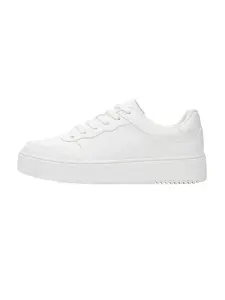 Pull&Bear Nízke tenisky  biela